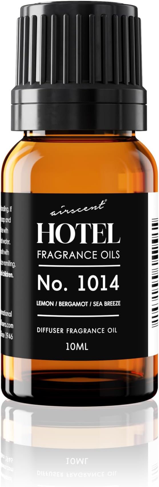 AirScent Hotel Diffuser Oil No. 1014 - The Iconic 5-Star Hotel Coastal Blend - Lemon Bergamot Sea Breeze - 10 mL Premium F...