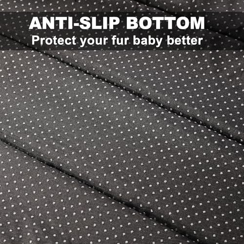 Dog Cooling Mat, Super Thick Cold Memory Sponge Cooling Mat for Dog,Foldable Crate Pet Bed & Non-Slip, (Q-Max > 0.45) Lon...