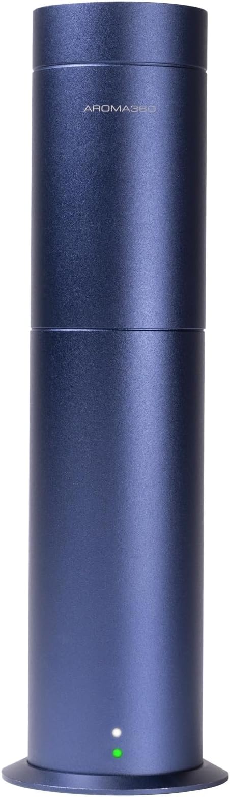 Aroma360-Mini Pro Scent Diffuser-Aroma Diffuser for Essential Oils-Cold-Air Diffusion-600sq.ft. Coverage-Waterless Air Dif...