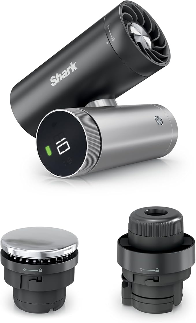 Shark ChillPill – The Only 3-in-1 Personal Cooling System with Fan, InstaChill Cooling Plate & Dry-Touch Mist – Portable, ...