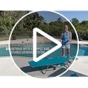 #WEJOY Folding Tanning Chair with Face Hole, 5 Positions Face Down Beach Lounge Chairs with Pillow for Outside Sunbathing ...