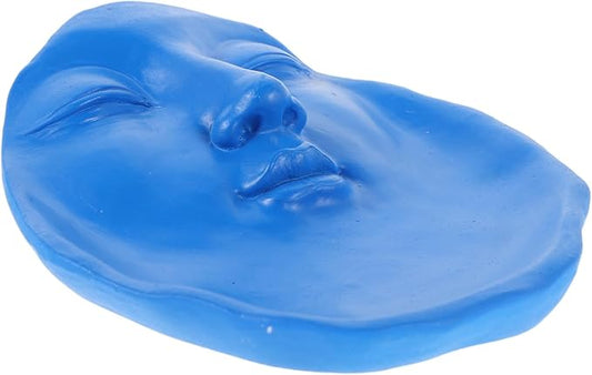 HOOTNEE Modern Face Tray Stylish Jewelry Dish and Candle Storage for Room Vanity Decor Trinket Tray for Aesthetic Home Org...
