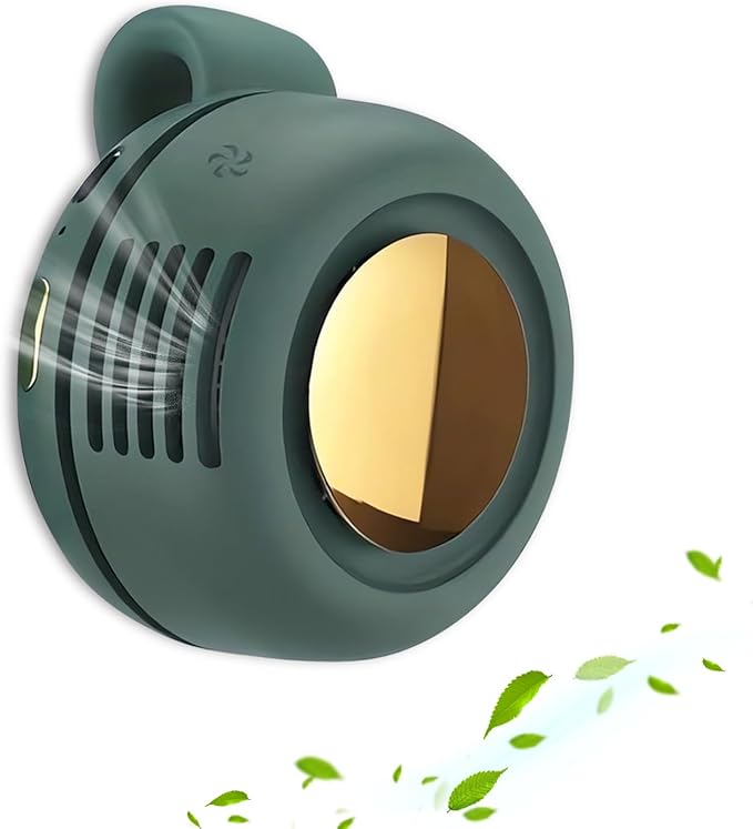 Wshxjzyay Portable Silent Mini Bladeless Fan Clip on, Portable Silent Mini Bladeless Electric Fan, For Outdoor & Travel & ...