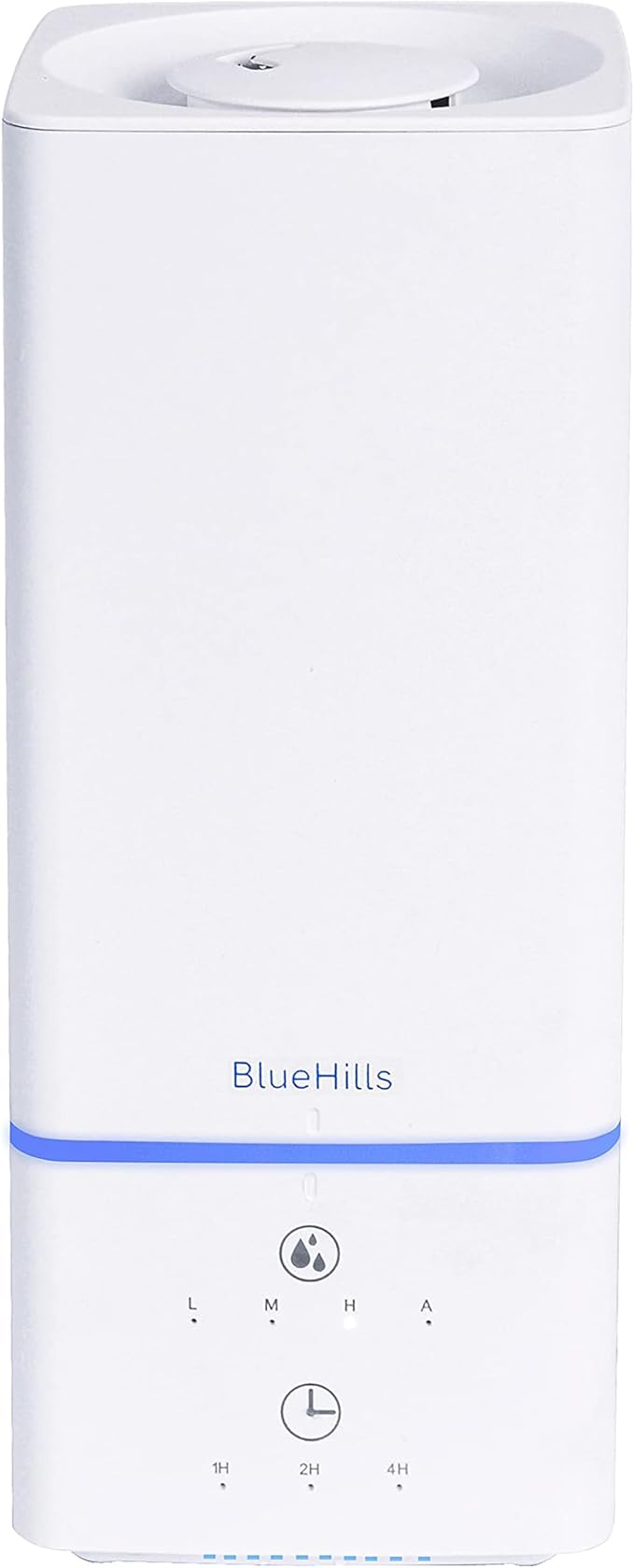 BlueHills 2000 ML Essential Oil Diffuser Humidifier Combo Square White Aroma Diffuser for Large Room Home 2 Liter Extra La...