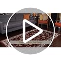 Superior Elegant Kingfield Collection Area Rug, 8mm Pile Height with Jute Backing, Classic Bordered Rug Design, Anti-Stati...