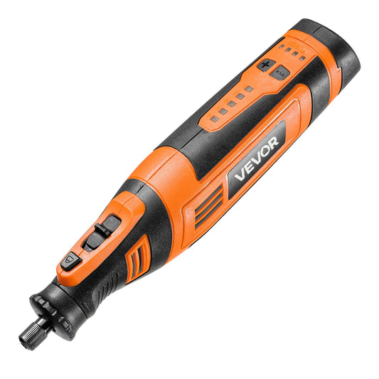 136-Piece Cordless Rotary Tool Kit, DC8V Portable Mini Power Rotary Tool, 5 Speeds 5000-30000RPM Multi-Purpose DIY Tools For Engraving, Sanding, Polishing, Carving, Grinding, Cutting, DIY Craft