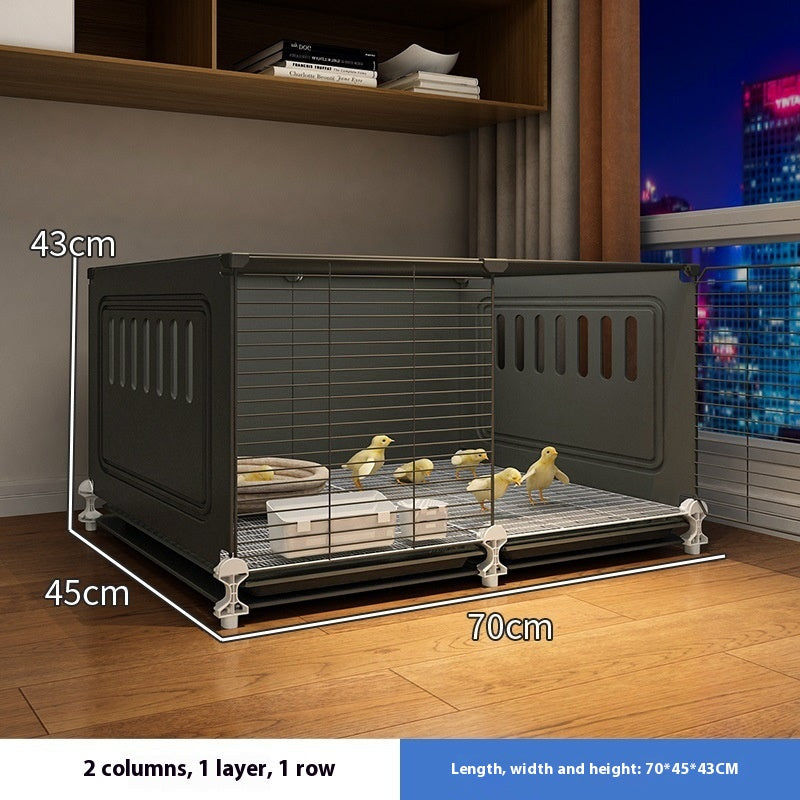 Chicken Cage Splash-proof Indoor Feeding Household Chicken Coop Chick Rutin