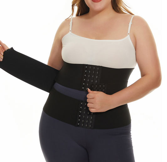 Cross-border New Arrival Belly Contracting Waist Shaping Belt Body Shaping Waistband Yoga Fitness Corset Body Shaping Clothes Breasted Belly Band