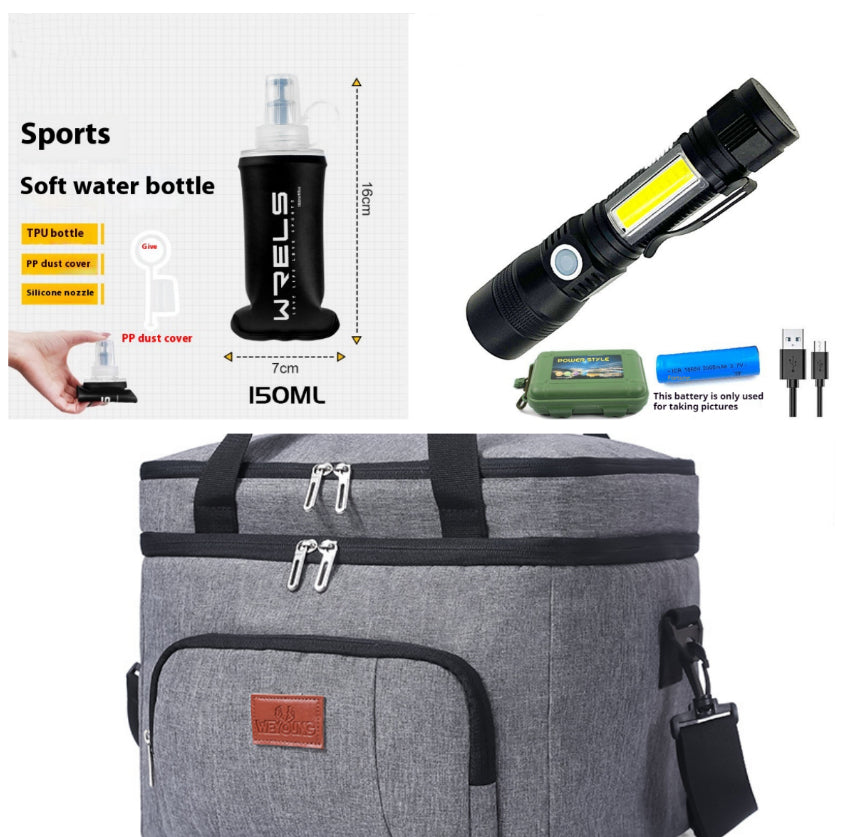 Multifunctional Magnet USB Charging Strong Light Focusing Flashlight
