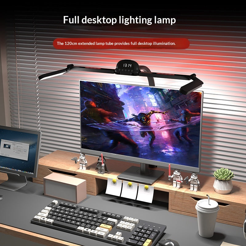 Study Clip-on Lamp Desk Lamp For Computer Screens Eye-care Table Lamp For College Students