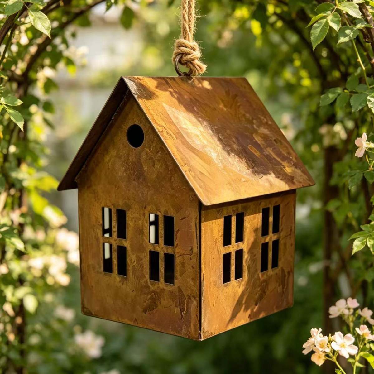 Holiday-themed Courtyard Decoration Lantern Candle Holder