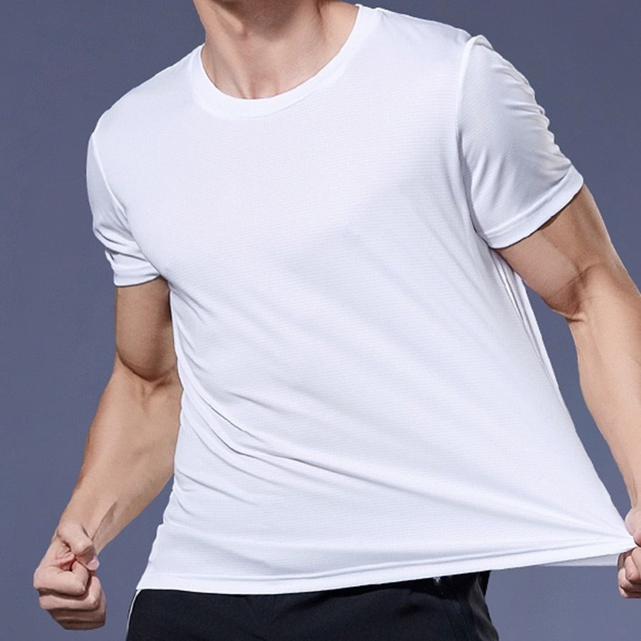 Men's Summer Lightweight Breathable Sports Fitness T-shirt