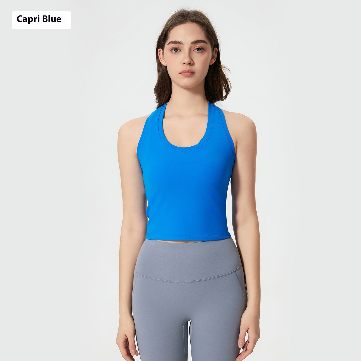 H-shaped Beauty Back Yoga Clothes Outer Wear Casual Short Fitness Sports Vest