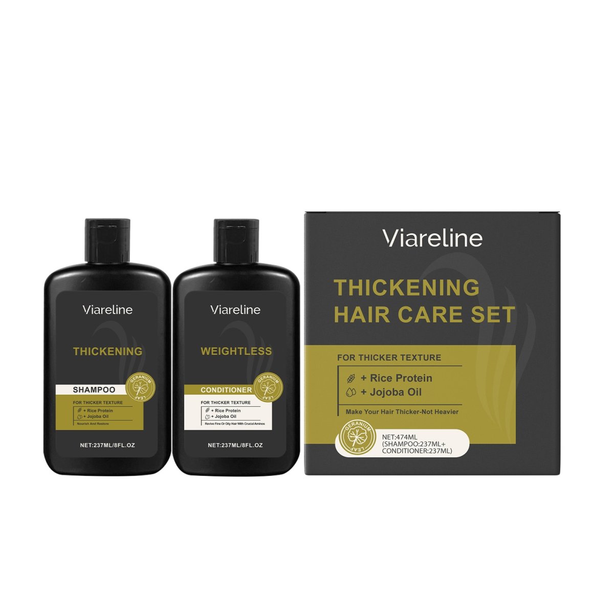 Men's Strong And Abundant Hair Care Set