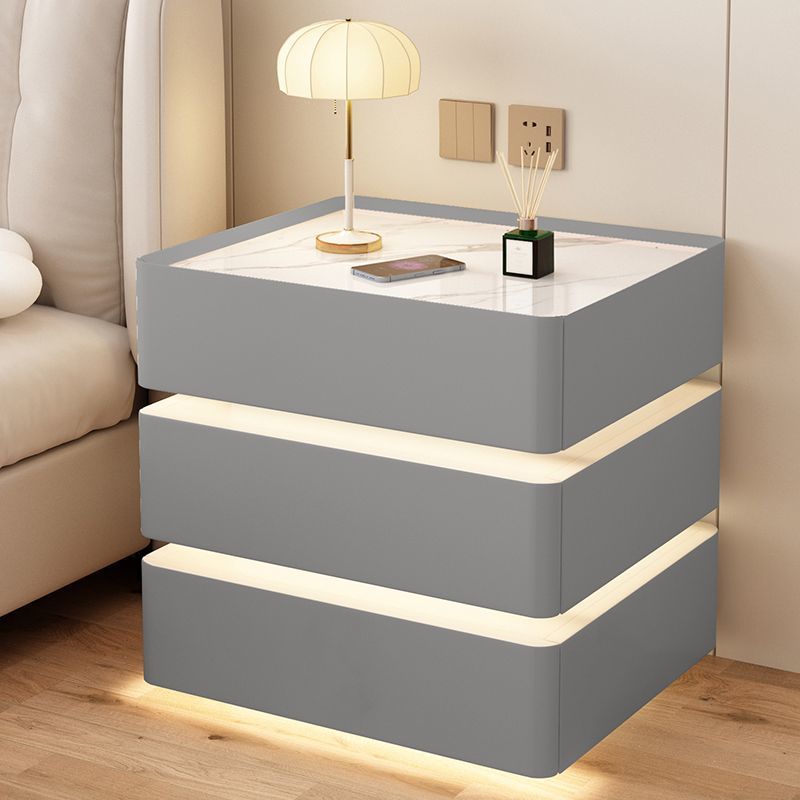 Multifunctional Wireless-Charging Bluetooth Smart Bedside Table