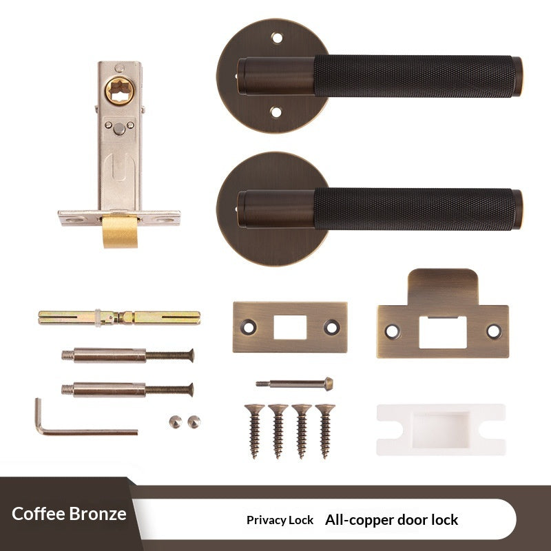 Keyless Door Handle For Home Bathrooms