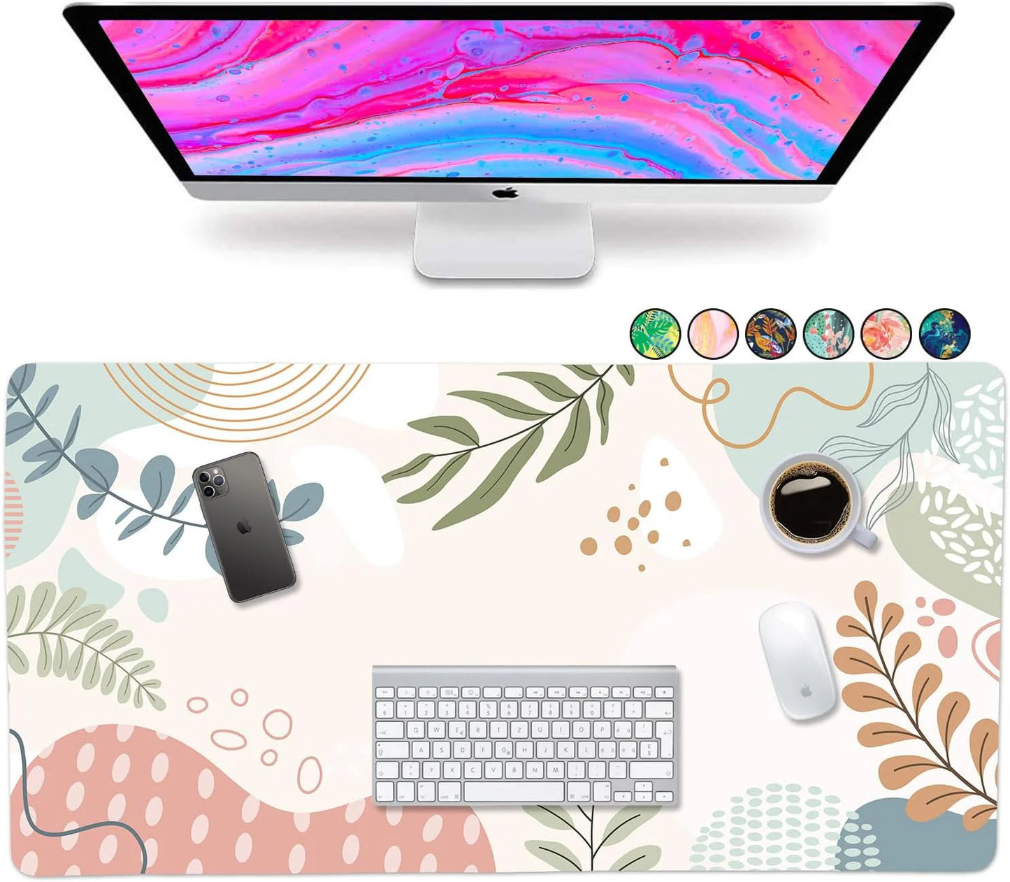 Computer Desk Mat Thickened Non-slip Mouse Pad