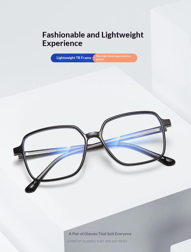 Lijia Korean Version Large Frame Anti Blue Light Goggles, Internet Famous, Same Type Of Goggles 1542