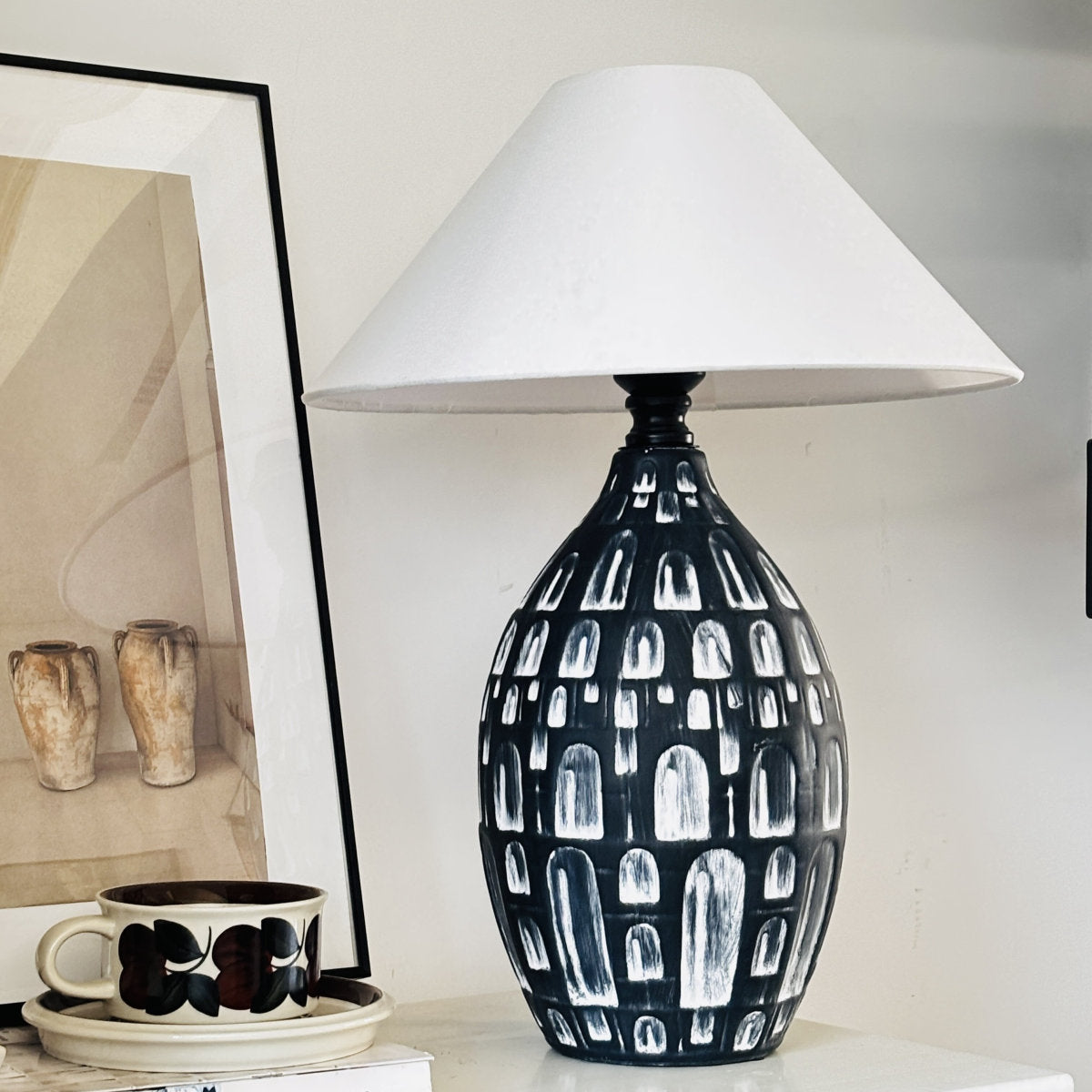 American-style Living Room Retro Bedroom Bedside Smart Table Lamp