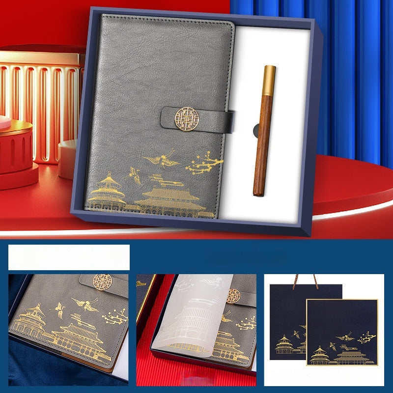 Home Holiday Event Business Gift Notebook Set
