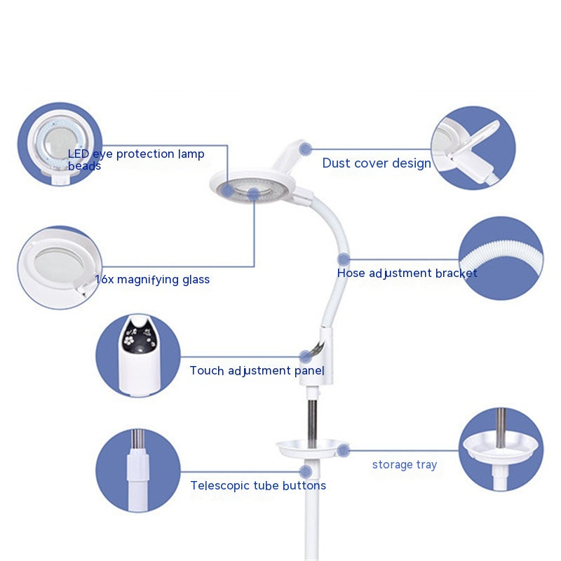 Touch Screen Dimmable Beauty Lamp