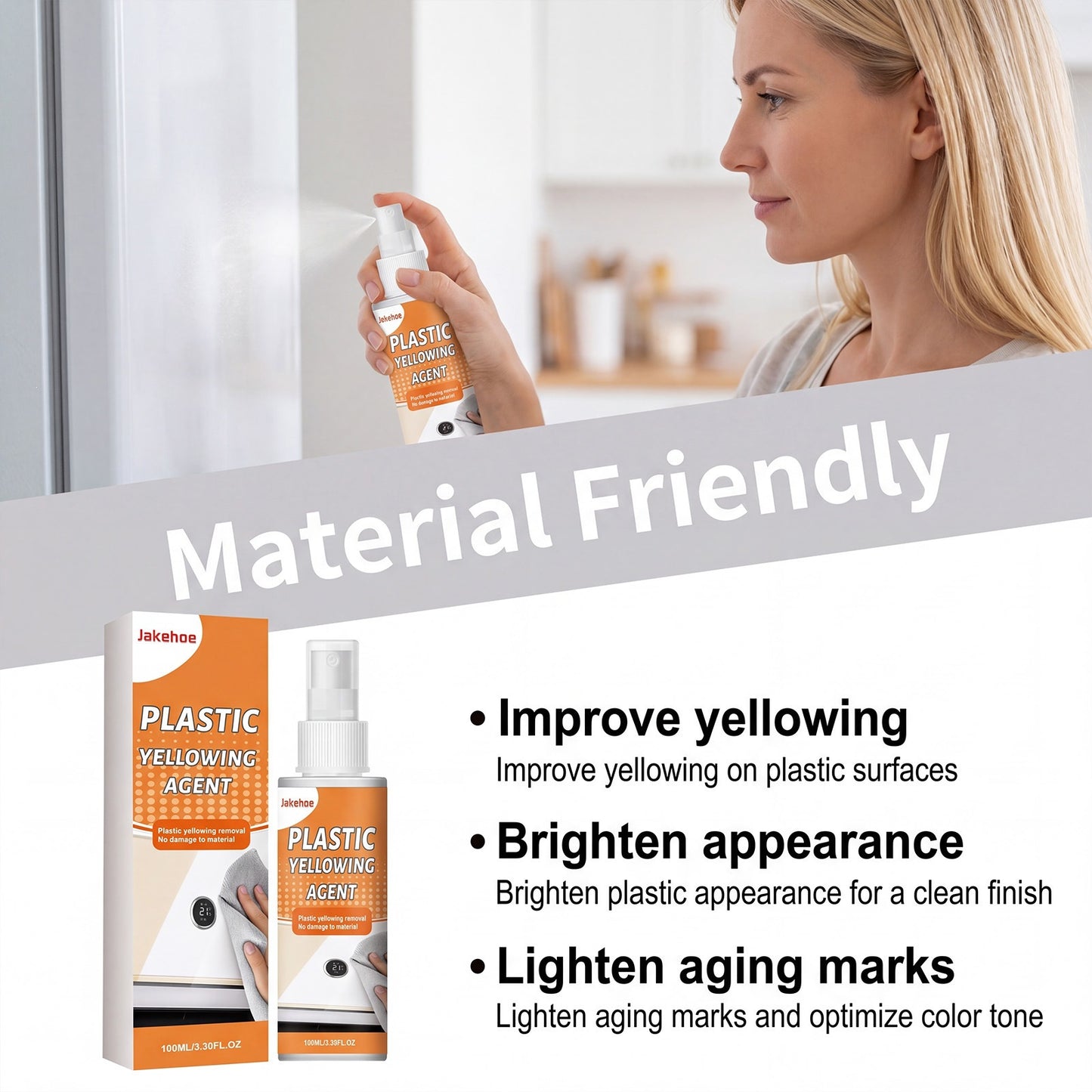Daily Household Plastic Convenient Cleaning And Care Agent