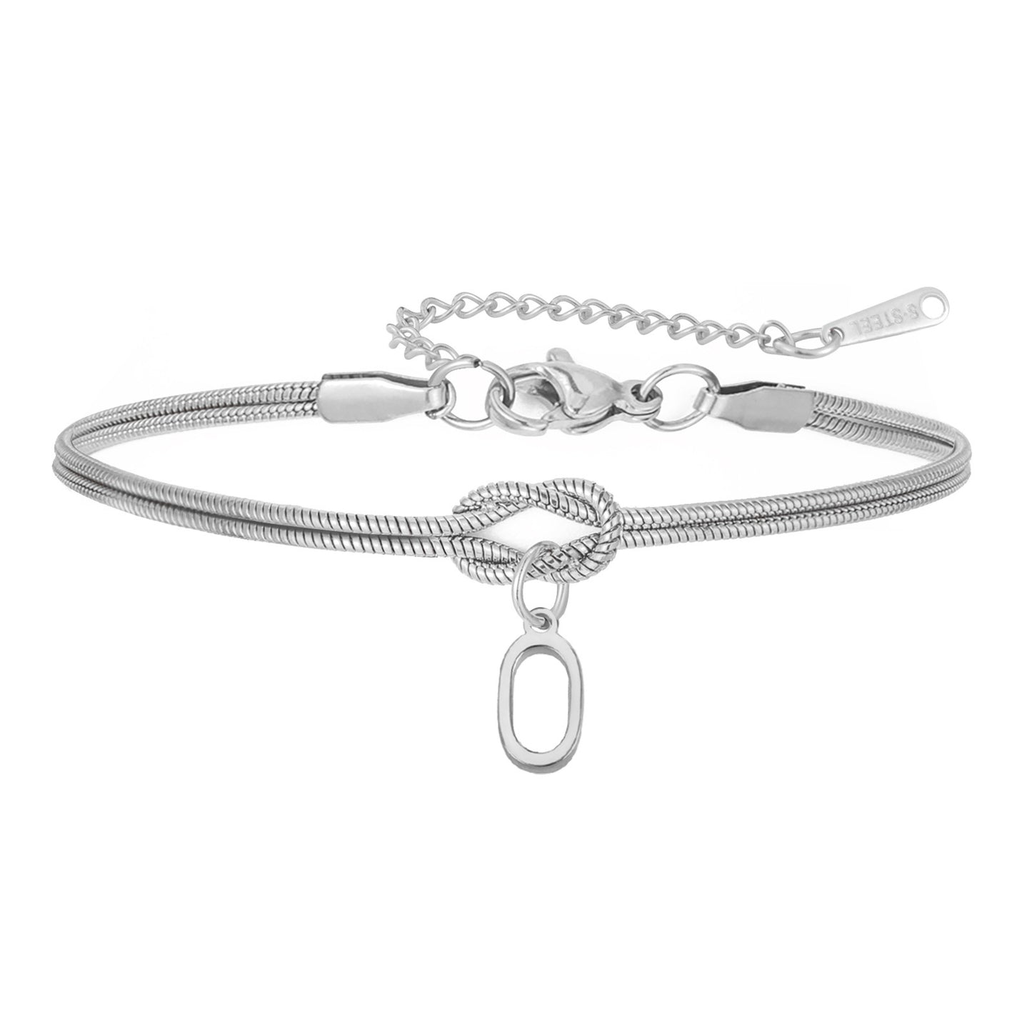 New Best-selling Wholesale 26-letter Handmade Knot Bracelets