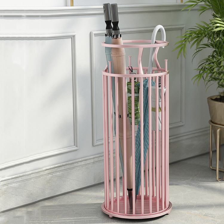 Wrought Iron Umbrella Stand Simple Home Living Room Storage Rack