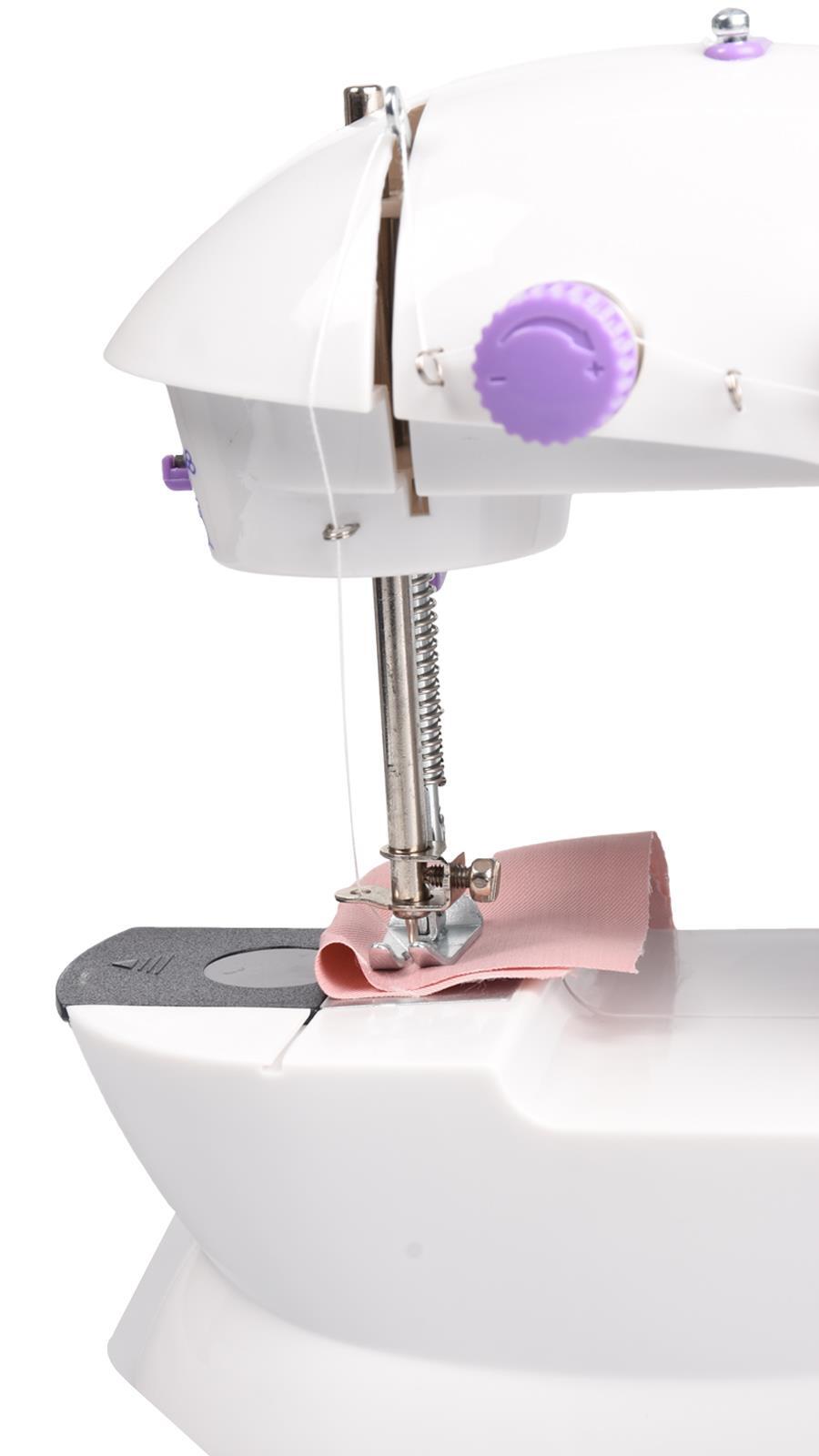 Portable Mini Electric Sewing Machine Multifunctional Desktop Tailor Home Use