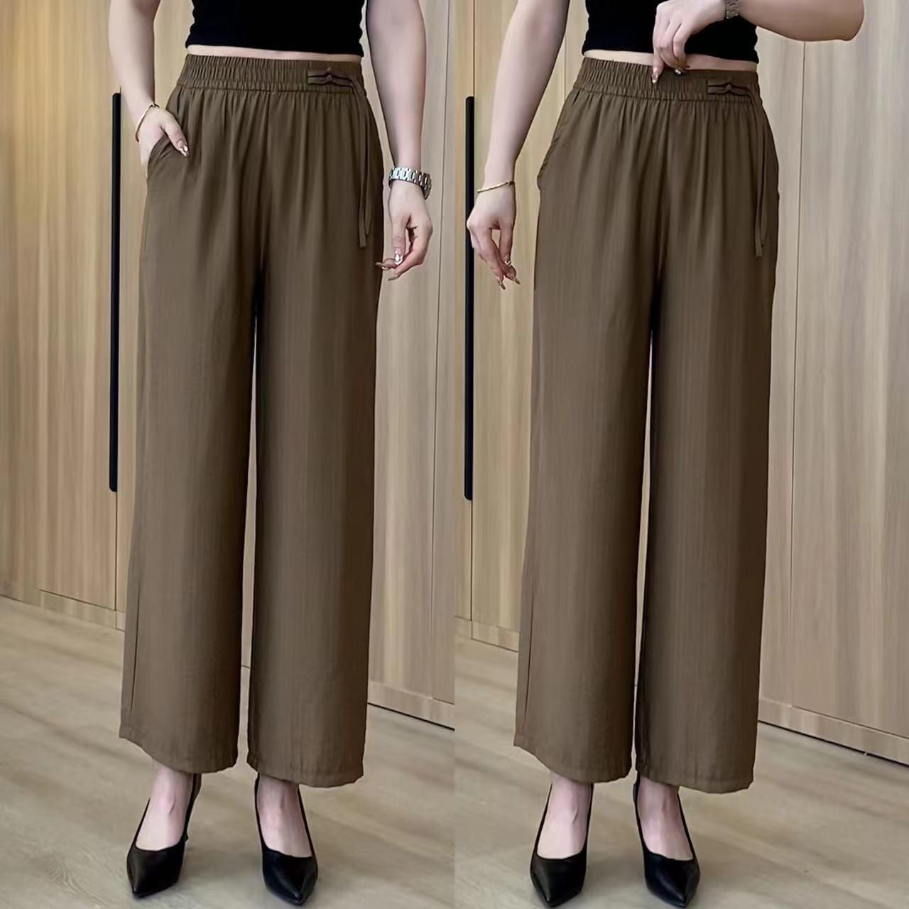 Summer New Chinese-style Capri Pants For Women