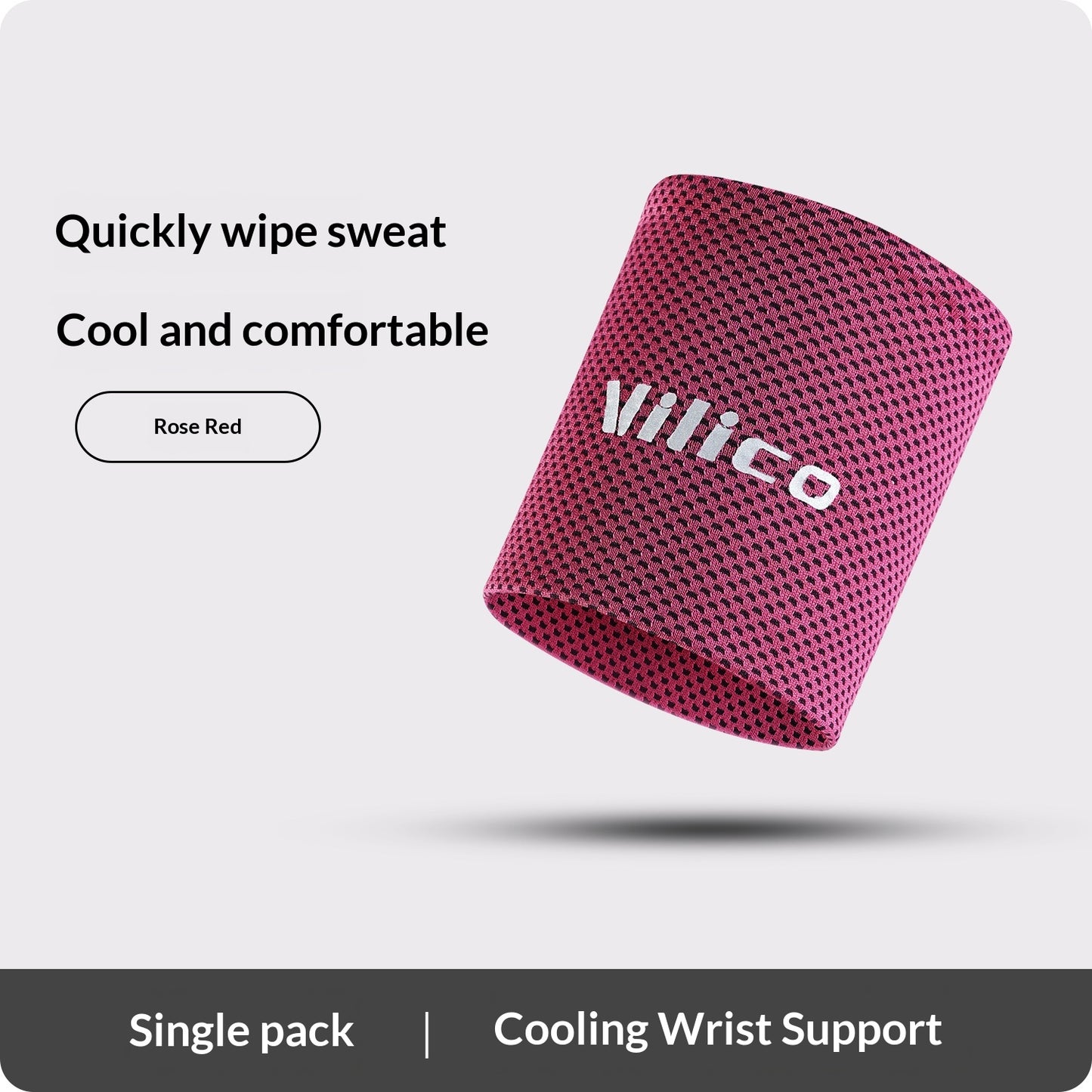 Sweat-absorbing Cooling Non-slip Breathable Sweat-wiping Wristband