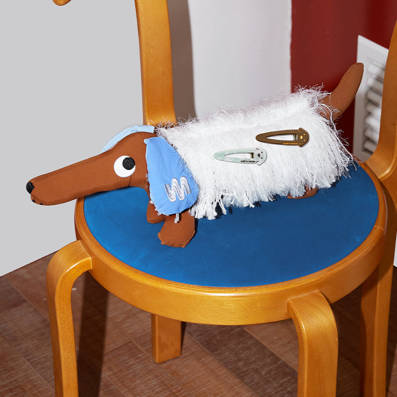 Dog Figurine Decorative Storage Desk Ornament