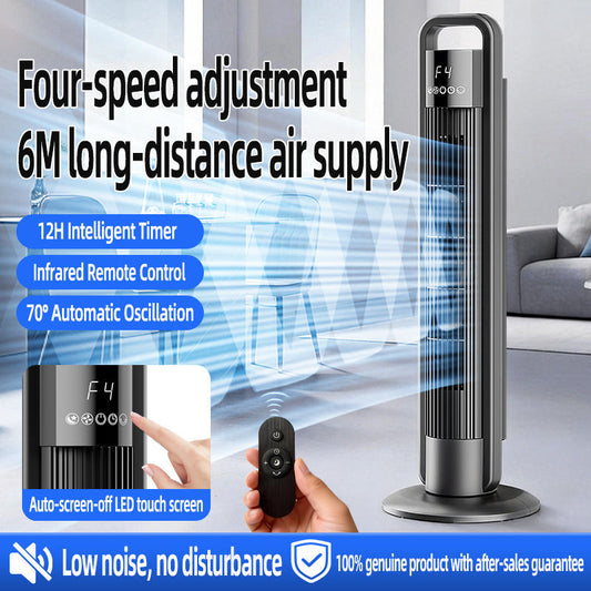 Remote-Control Home And Office Tower Fan