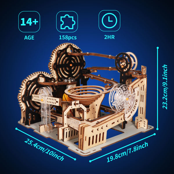 3d Wooden Puzzle Hand Whale Music Box Handmade Assembly Model Kit Holidays Birthdays Christmas Gifts