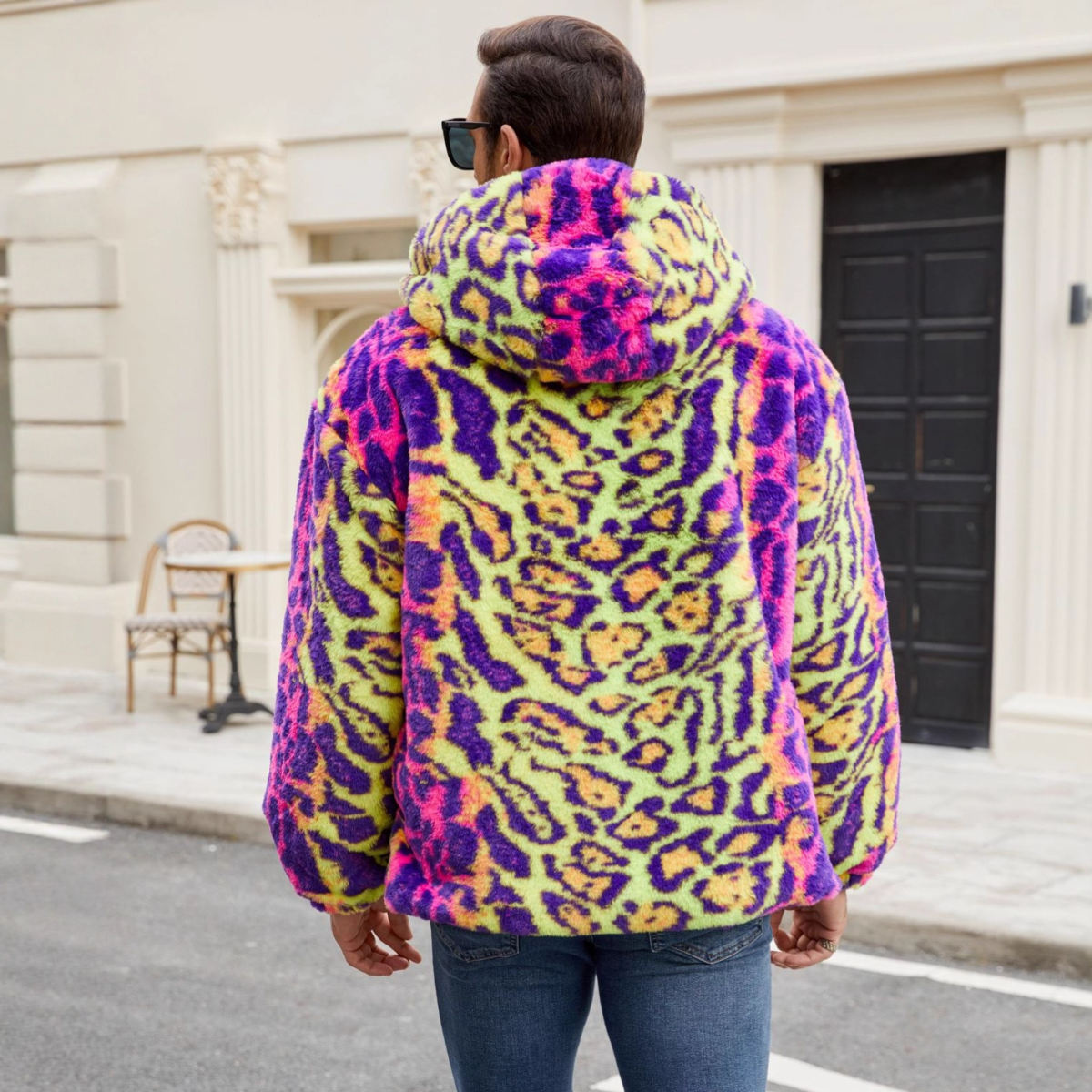 Cross-border Best-selling Mens Faux Fur In Vibrant Colors From Europe And America
