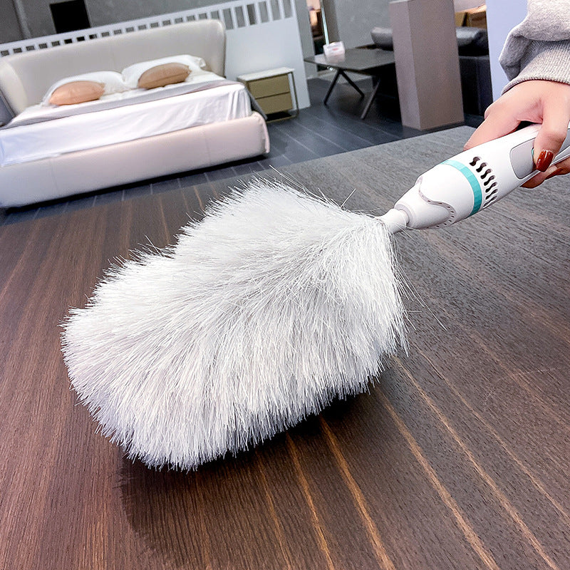 Electric Dust Removal Feather Duster Charging Automatic Dust Removal