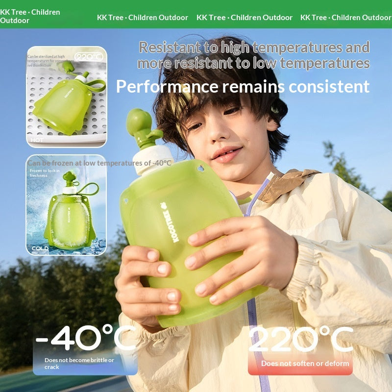 Outdoor Foldable Lightweight Large-capacity Water Bottle