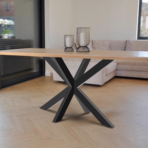 Metal Table Legs,Table Frame Spider,DIY Furniture Leg For Dining Table,Desk,Conference Table,1 Leg 120x68cm,Height 71 Cm