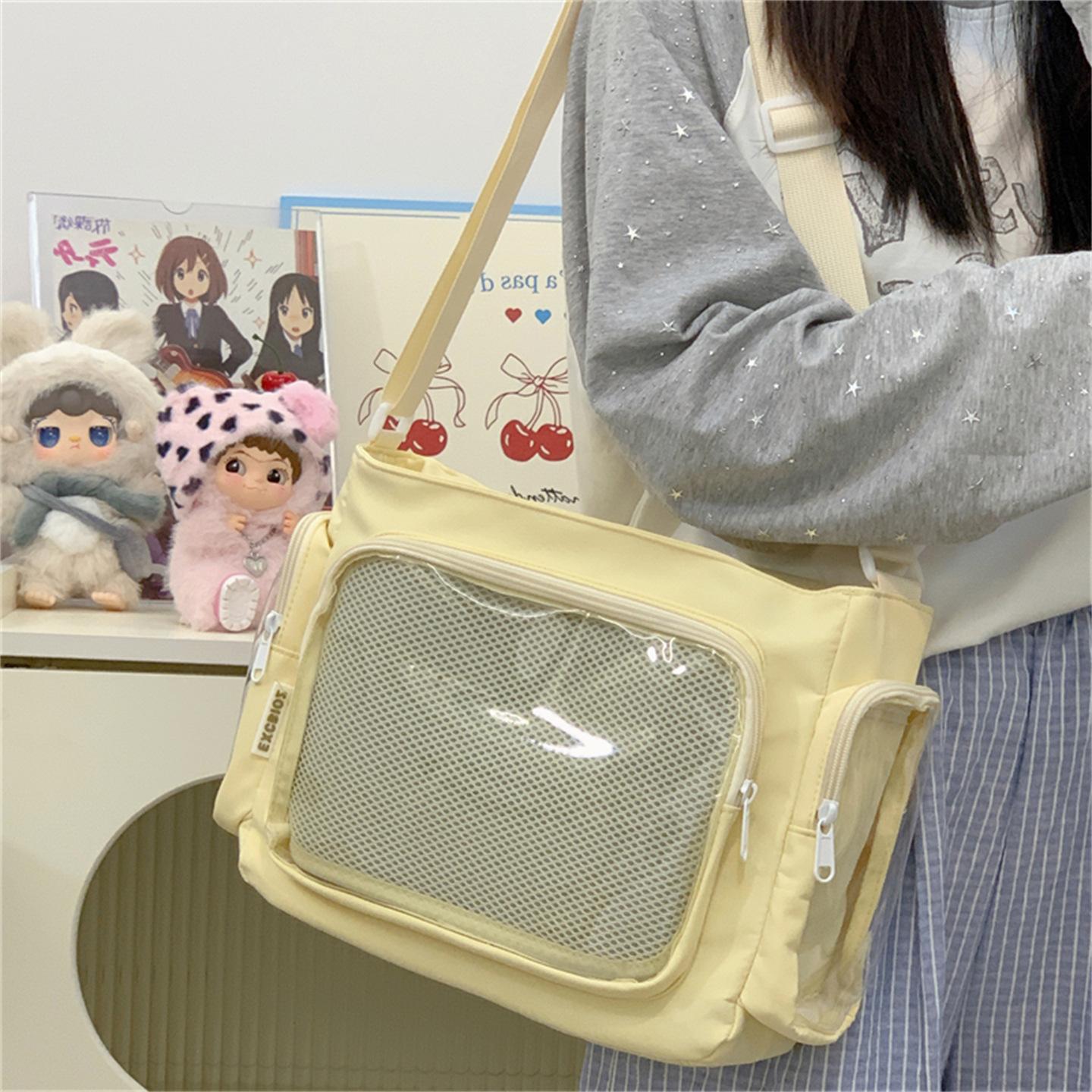 High-fashion Preppy-style Crossbody Bag For Women