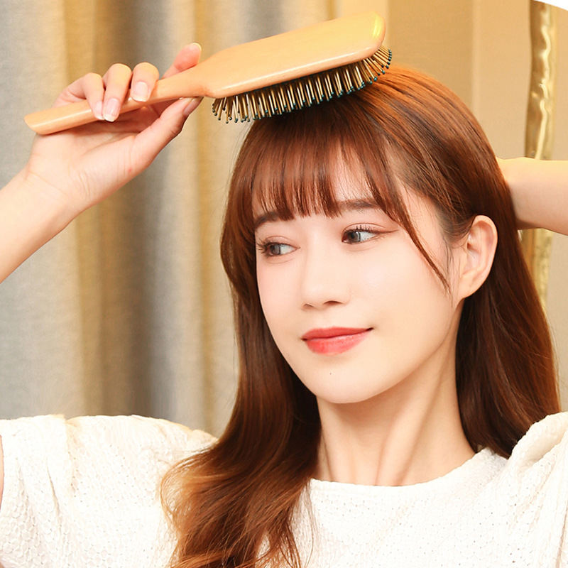 Beech Air Cushion Comb Ms Long Hair Massage Head Meridians