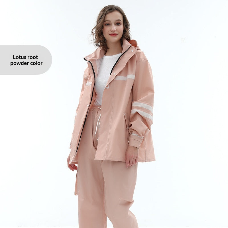 Electric Vehicle Raincoat Set Full-body
