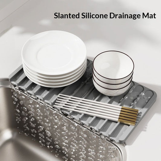 Multifunctional Kitchen Countertop Sink Storage Drainage Mat
