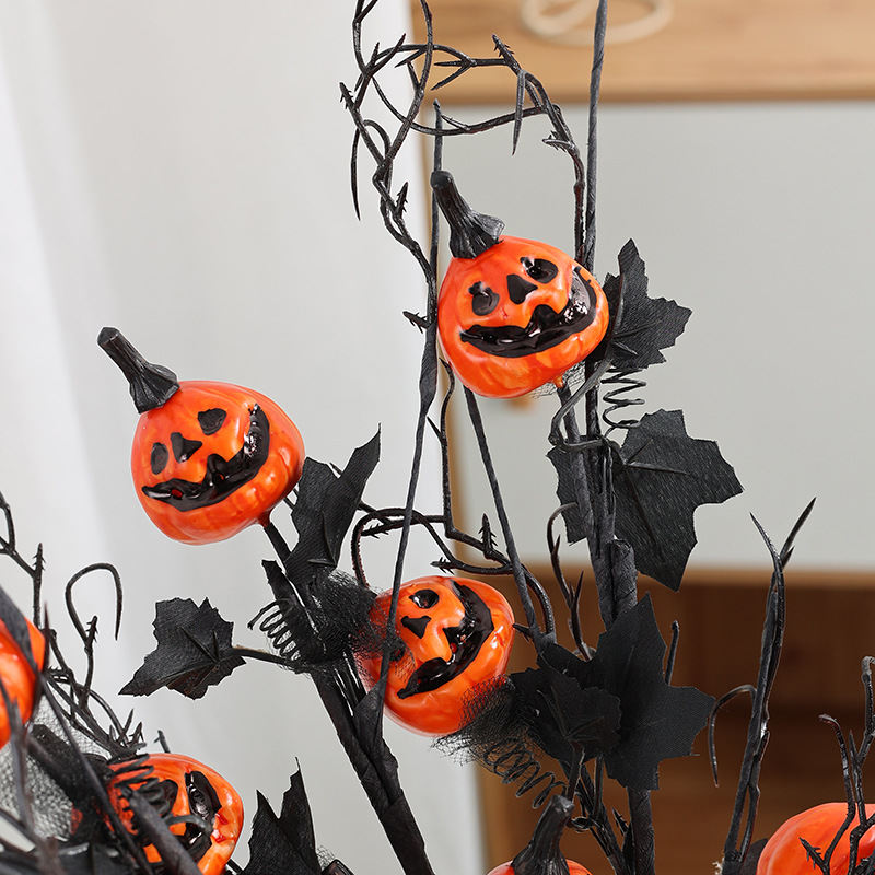 Three Forks Small Pumpkin Halloween Decoration Accessories