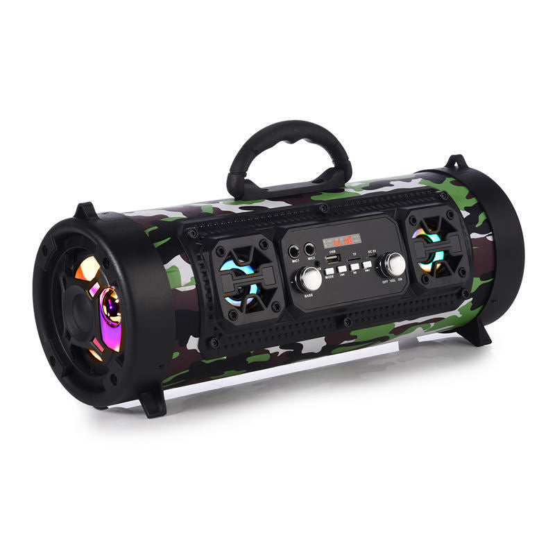 New Overseas-selected Wireless Karaoke Smart Bluetooth Speaker Car Audio Subwoofer Gift For Computers
