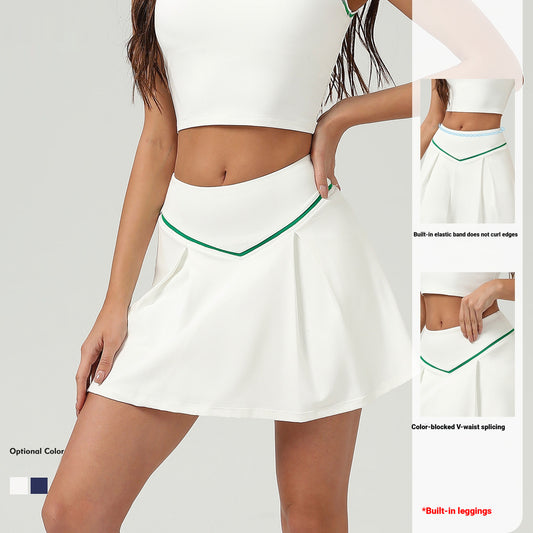 Summer New Quick-Drying High-Waist Sports Fitness Skirt For Women