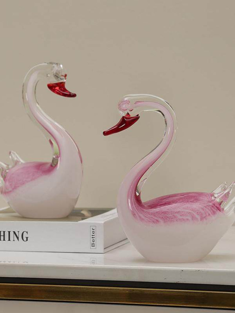 Handmade Swan Ornament For Home Decor Perfect As A Wedding Gift