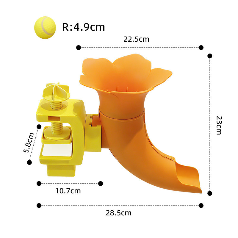 Self-Feeding Ball Dispenser Pet Interactive Training Dog Toy