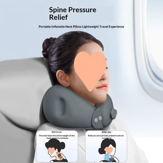 U-shaped Portable Neck Support With Charging Feature