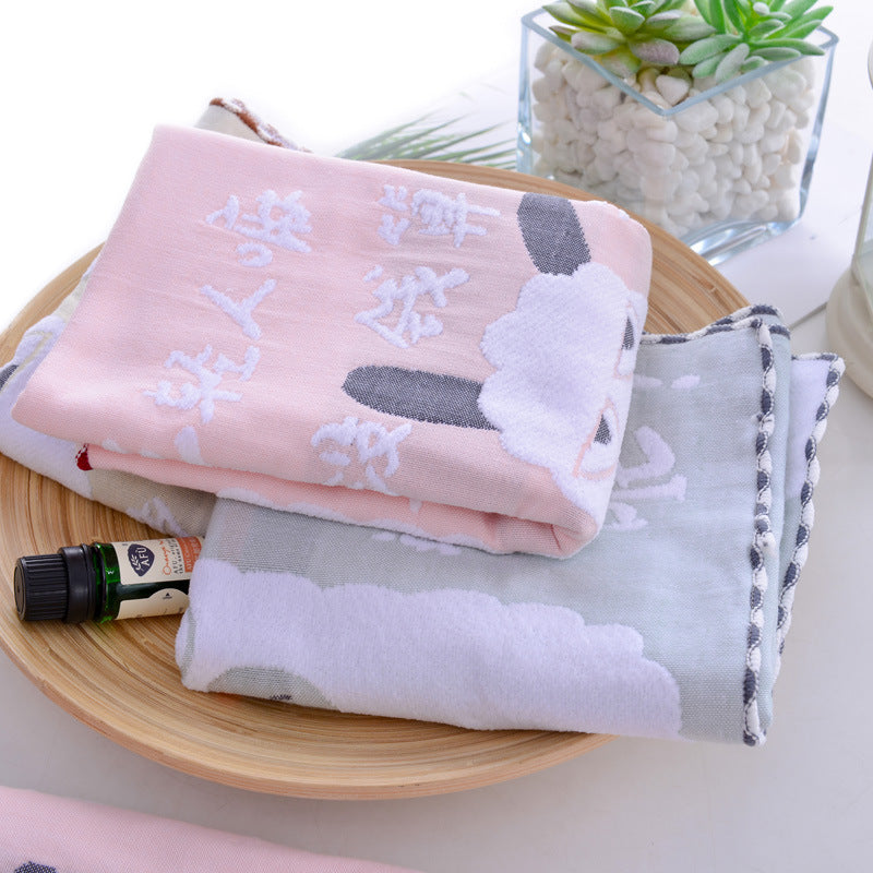 Pure Cotton Towel For Home Use Soft And Highly Absorbent