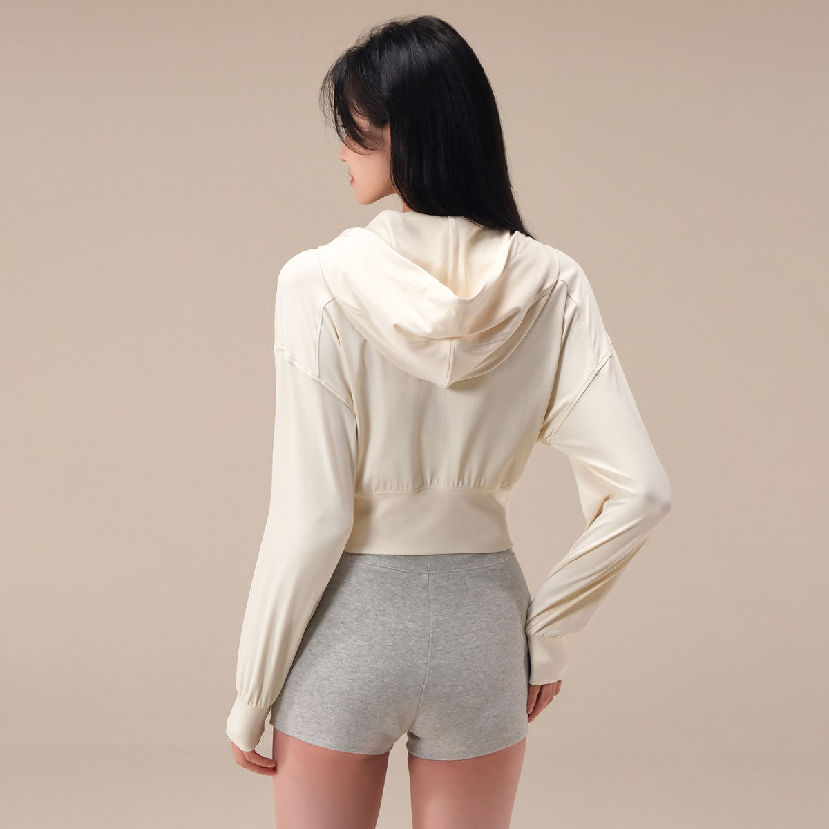 Hooded Yoga Clothing Top Women's Autumn New